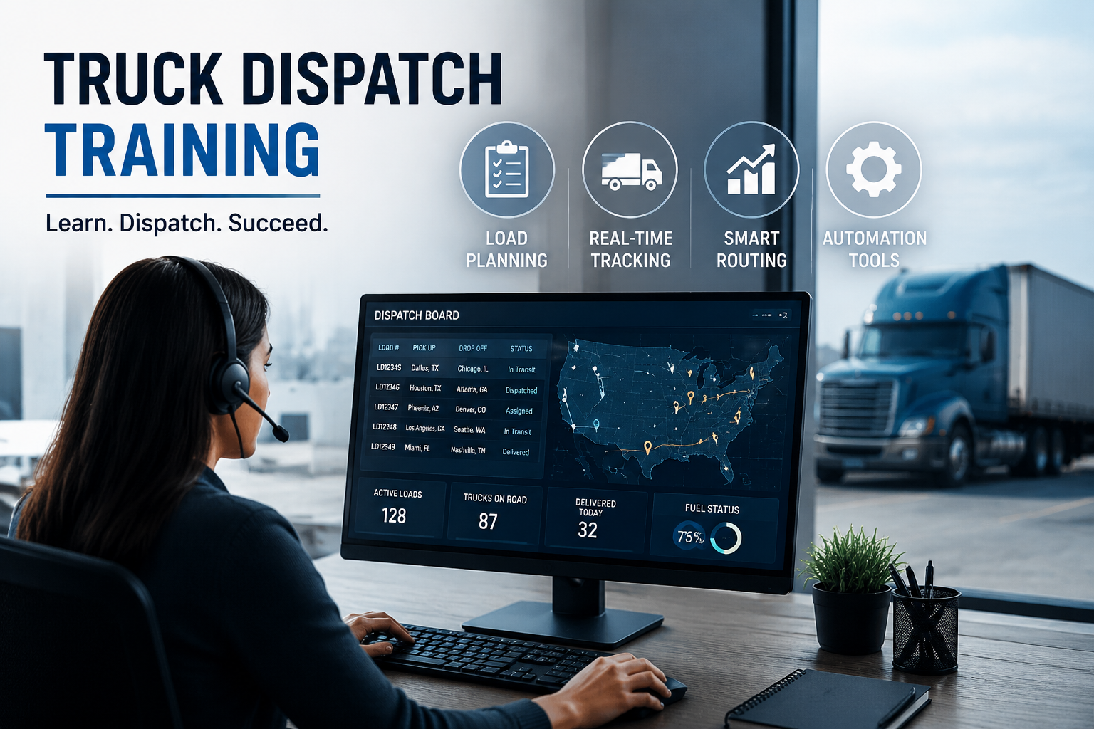 Truck Dispatch Training in Mohali: The Future of Logistics, Technology & Career Growth